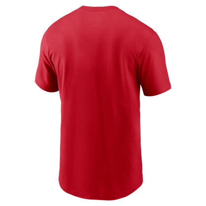 Camiseta Nike Red Fuse de los Cardenales de San Luis para hombre con logotipo grande