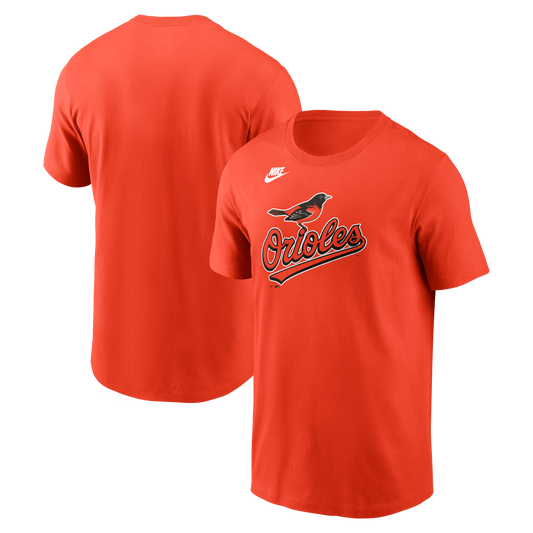 Men's Baltimore Orioles Nike Orange Cooperstown Team T-Shirt