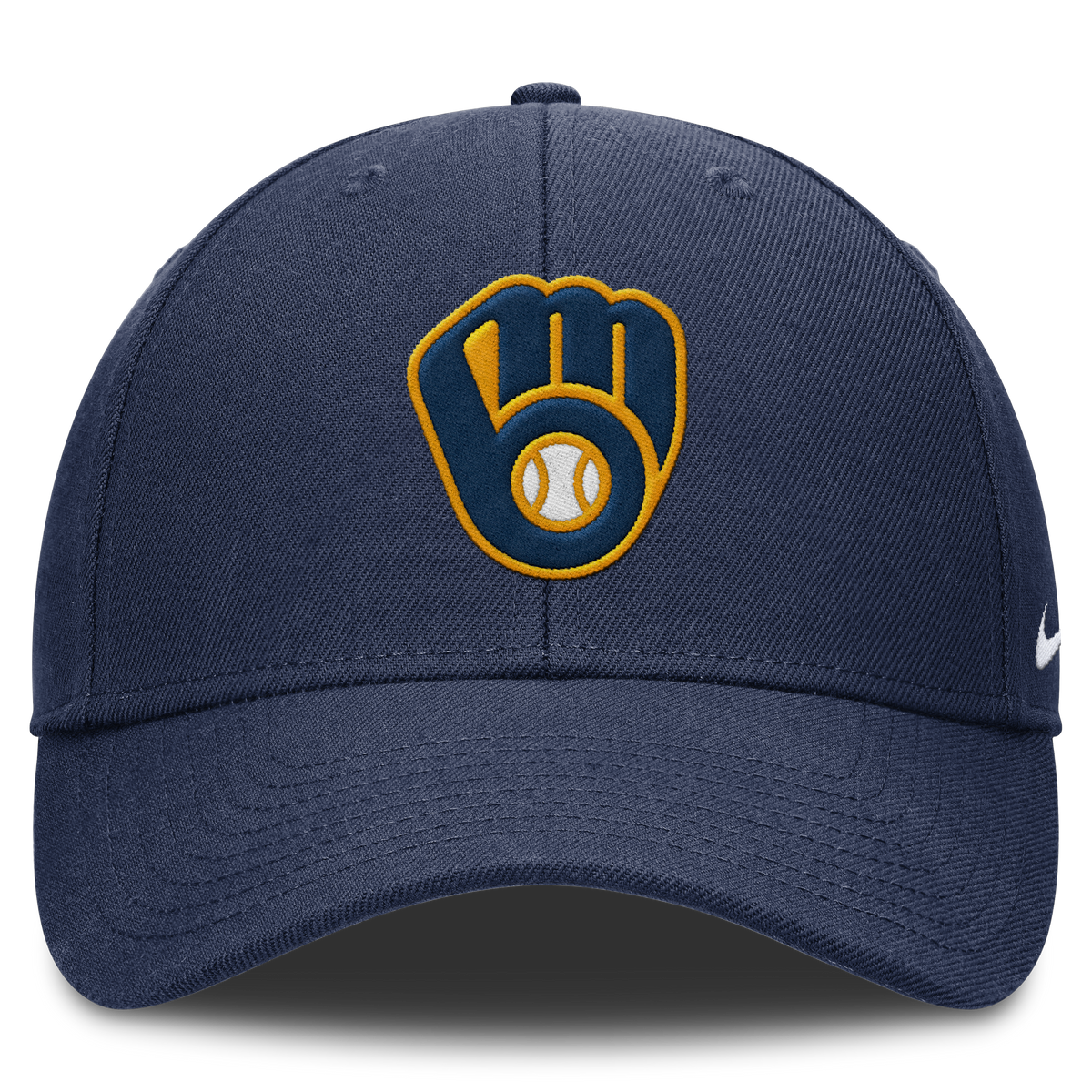 Milwaukee Brewers Nike Navy Club Adjustable Hat