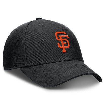 San Francisco Giants Nike Black Club Adjustable Hat