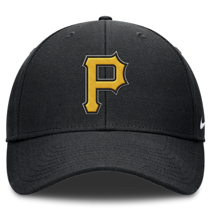 Pittsburgh Pirates Nike Black Club Adjustable Hat