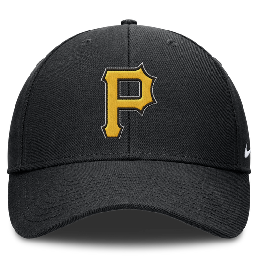 Pittsburgh Pirates Nike Black Club Adjustable Hat