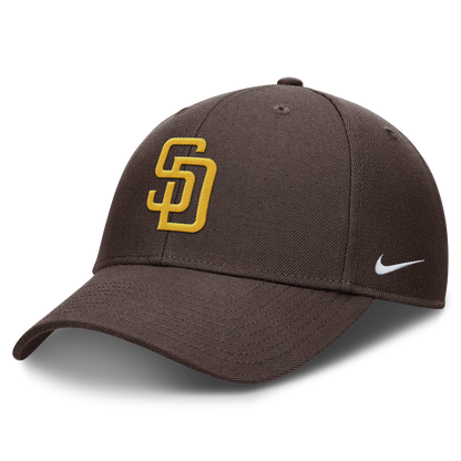 San Diego Padres Nike Brown Club Adjustable Hat
