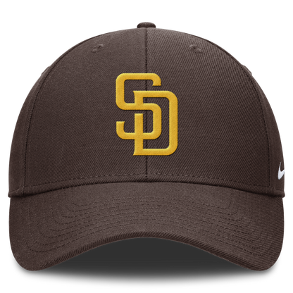 San Diego Padres Nike Brown Club Adjustable Hat