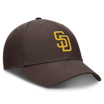 San Diego Padres Nike Brown Club Adjustable Hat