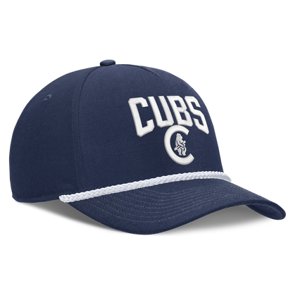 Chicago Cubs Nike Cooperstown Navy Blue Rise Adjustable Hat
