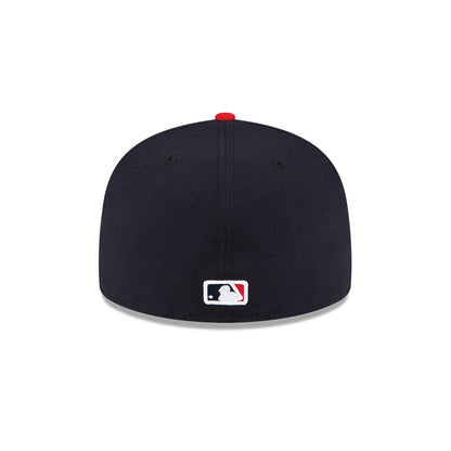Men's Anaheim Angels New Era Navy/Red Alternate On-Field 59FIFTY Fitted Hat