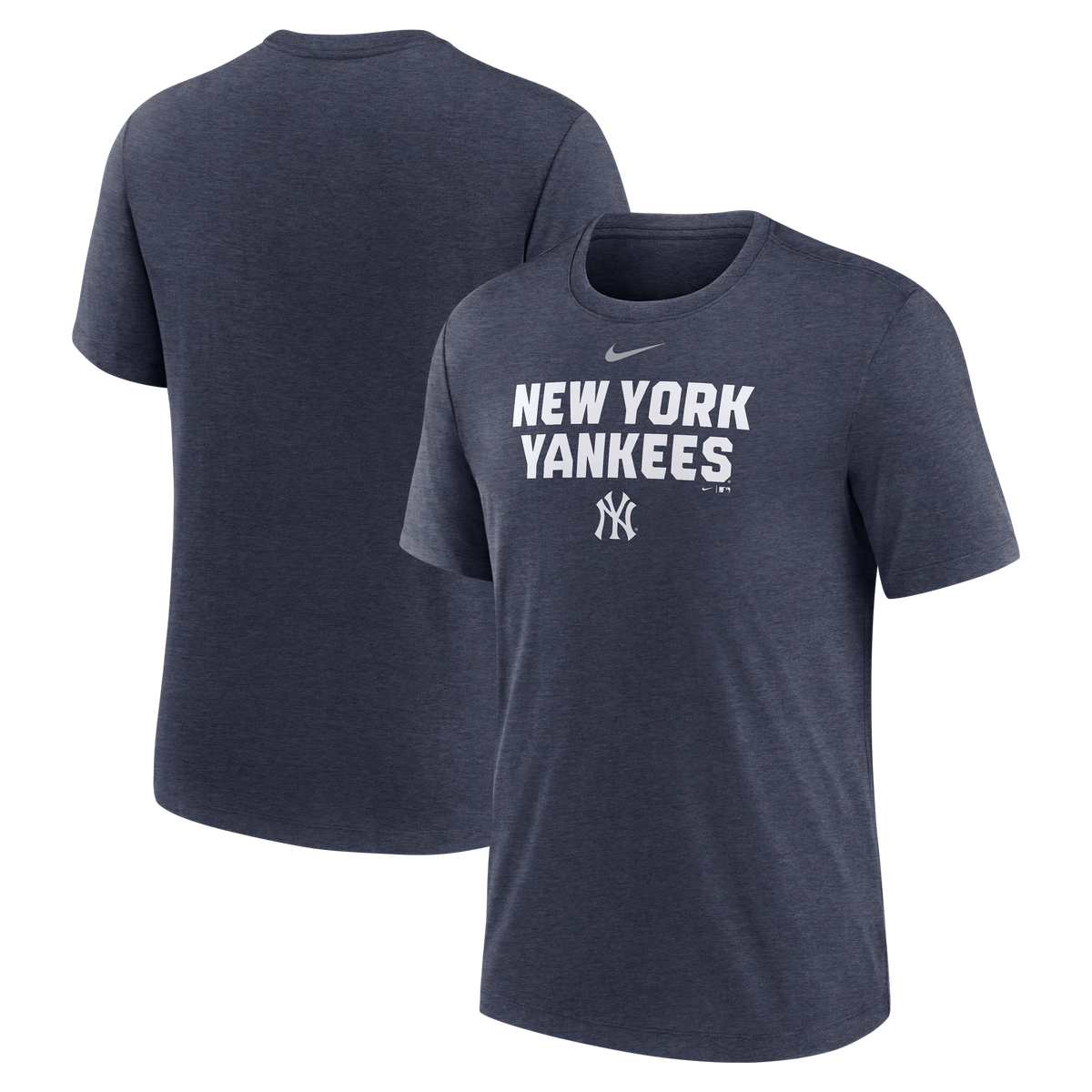 Men's New York Yankees Nike Heather Navy Good Wood T-Shirt
