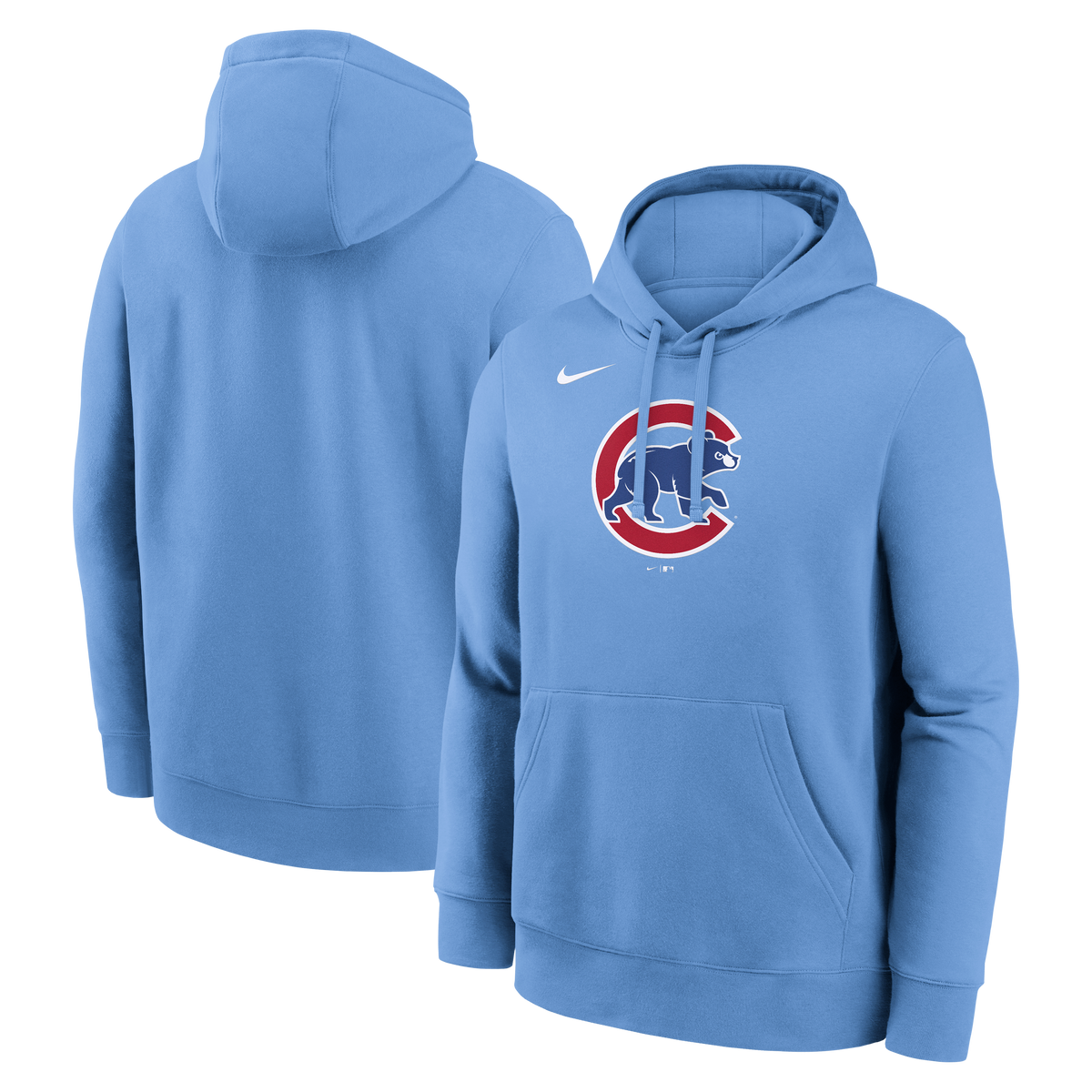 Sudadera con capucha Nike Inside Job Valor Blue de los Chicago Cubs para hombre