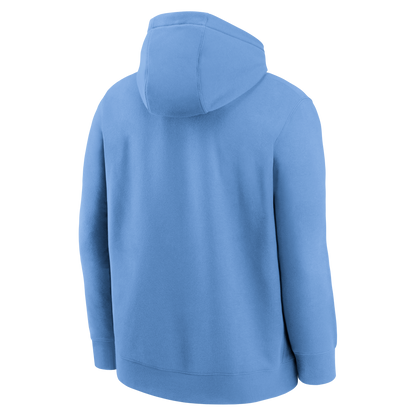 Sudadera con capucha Nike Inside Job Valor Blue de los Chicago Cubs para hombre