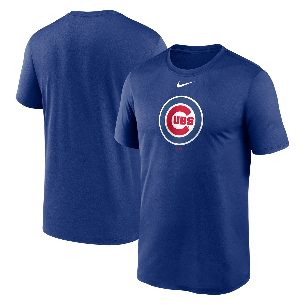 Camiseta Nike Dri-Fit Royal de los Chicago Cubs para hombre con logo grande