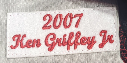 Men's Cincinnati Reds Ken Griffey Jr. Mitchell & Ness 2007 Red Cooperstown Collection Batting Practice Jersey