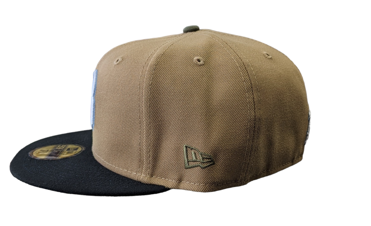 Gorra ajustada 59FIFTY Birmingham Barons "Biff" New Era Southern League caqui/negro/oliva