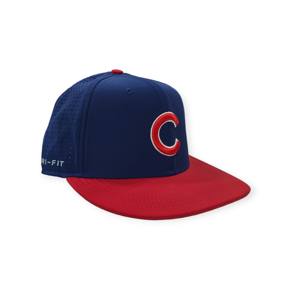 NIKE Chicago Cubs 2 Tone Deep Royal/Red Aero True Adjustable Dri-Fit Performance Hat