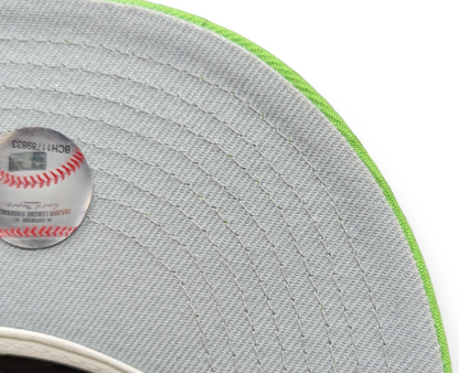 Detroit Tigers New Era Wheat/Lime Cooper 59FIFTY Fitted Hat