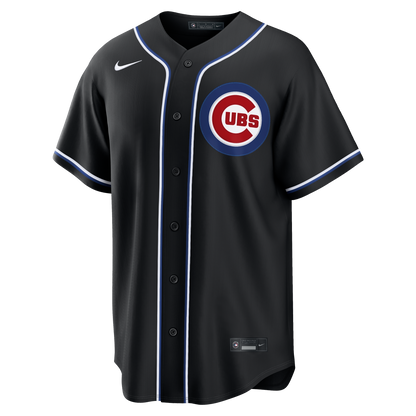Camiseta réplica Nike Shota Imanaga de los Chicago Cubs en negro carbón para hombre