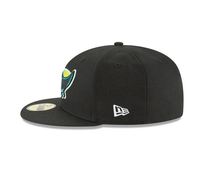 Men's Tampa Bay Devil Rays 1998 Cooperstown Collection Black 59Fifty Fitted Hat