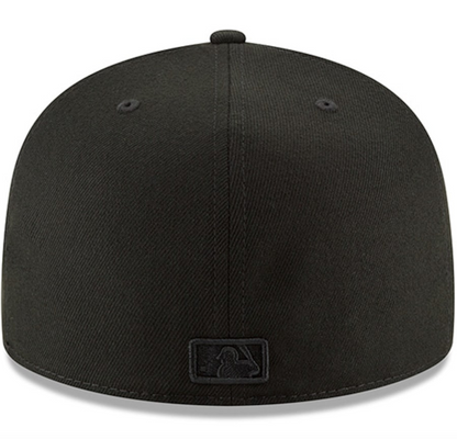 New York Yankees Tonal Black On Black 59Fifty Fitted Hat