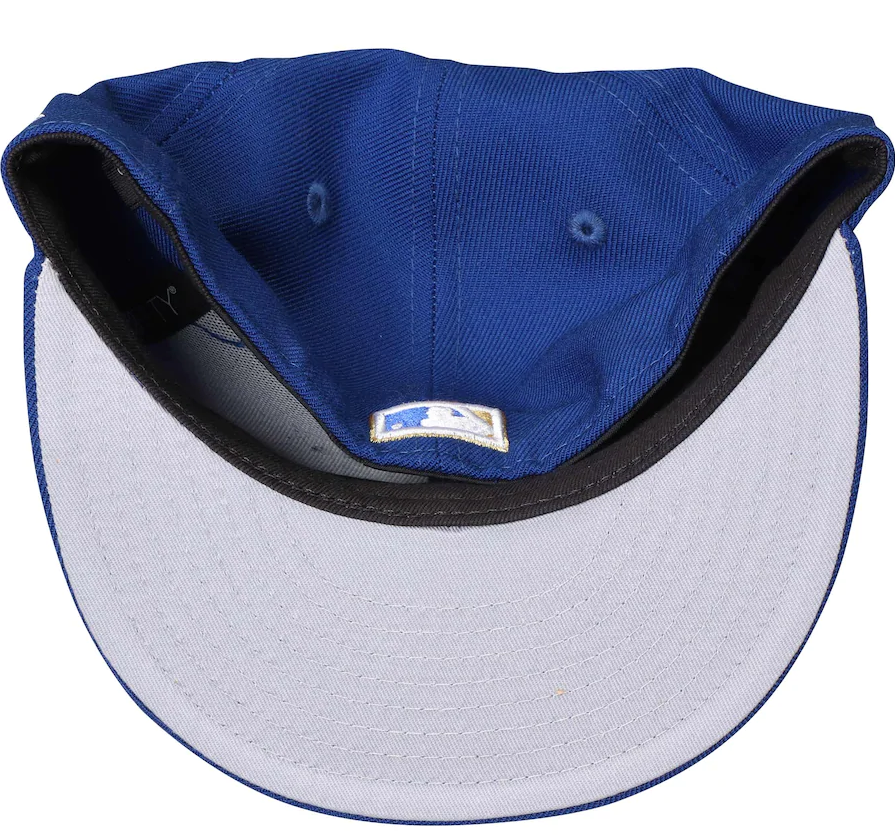 Men's Kansas City Royals New Era Royal Cooperstown Collection Wool 59FIFTY Fitted Hat