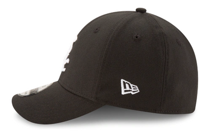 Junior Chicago White Sox New Era Black Team Classic 39THIRTY Flex Hat