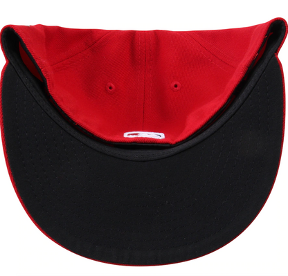 Gorra ajustada 59FIFTY On-Field de la colección Authentic de New Era para hombre, roja de local de los Washington Nationals