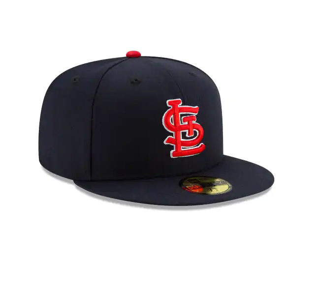 Men's St. Louis Cardinals New Era Navy Alternate Authentic Collection On-Field 59FIFTY Fitted Hat