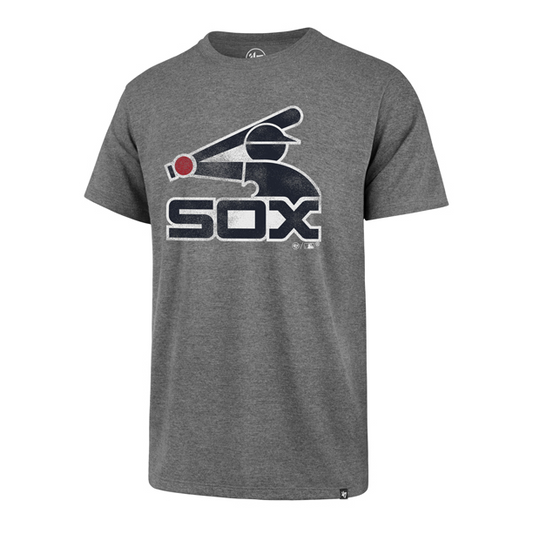 Men's Chicago White Sox Batterman Logo Slate Grey '47 Imprint Club Tee