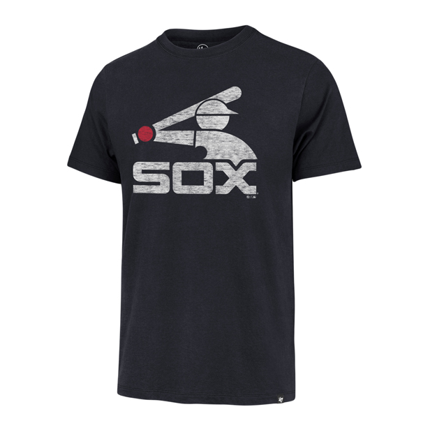 Camiseta Franklin '47 azul marino para hombre de la colección Cooperstown de los Chicago White Sox con logotipo Batterman