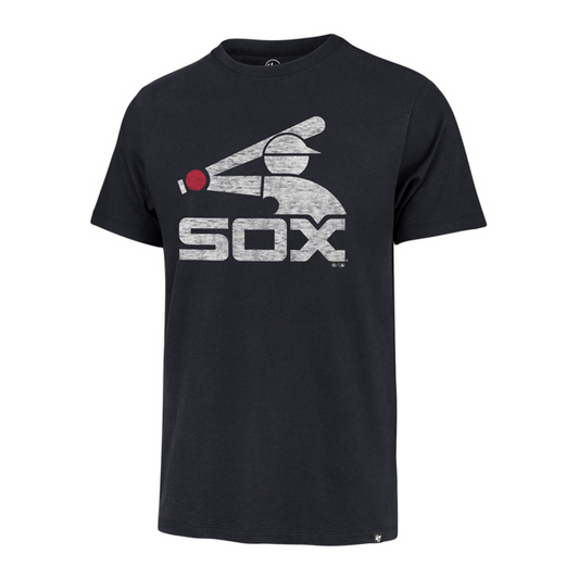 Camiseta Franklin '47 azul marino para hombre de la colección Cooperstown de los Chicago White Sox con logotipo Batterman