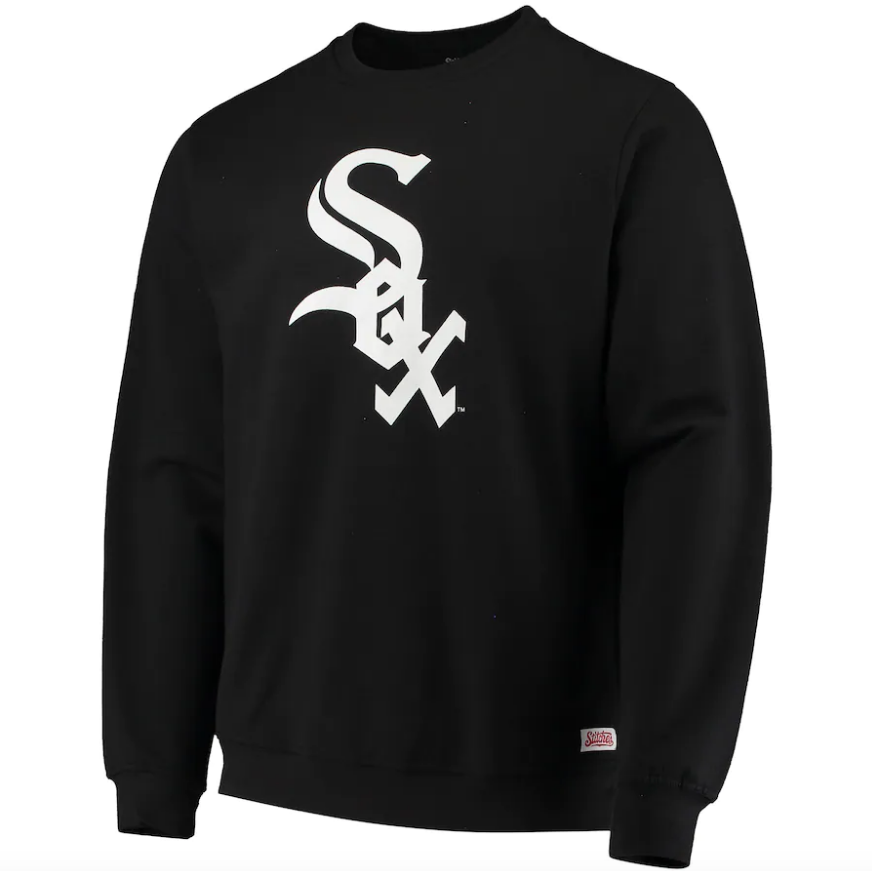 Sudadera con logo de costuras de los Chicago White Sox – Negra