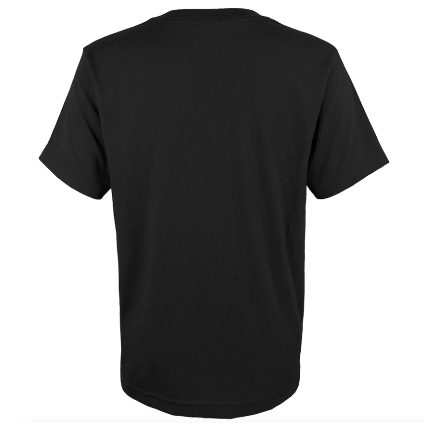 Camiseta juvenil de vestuario de los Chicago White Sox negra Campeones de la División AL Central 2021