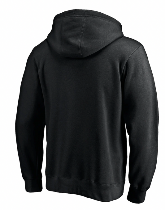 Men's Chicago White Sox Fanatics Branded Black 2021 Postseason Locker Room Pullover Hoodie