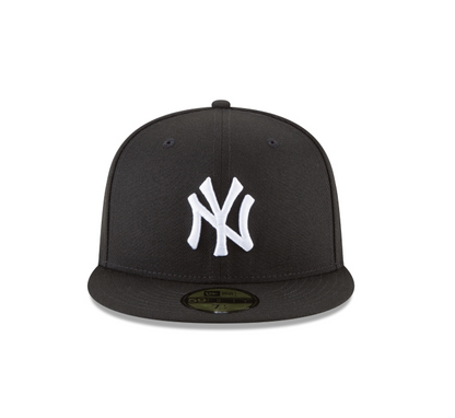 New York Yankees Black and White 59Fifty Fitted Hat