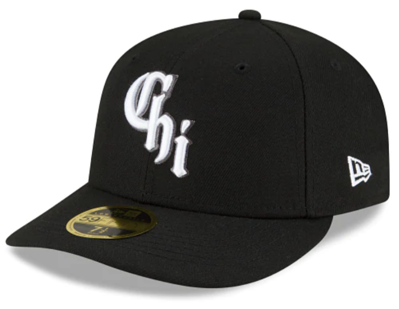 Gorra ajustada 59FIFTY New Era Black City Connect de perfil bajo de los Chicago White Sox