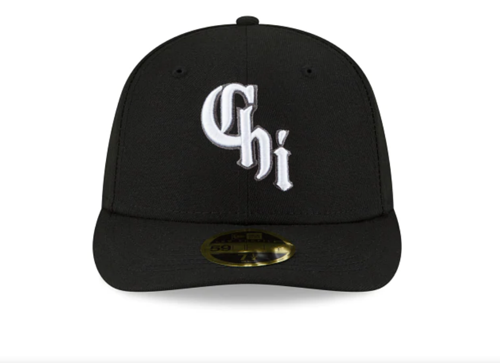 Gorra ajustada 59FIFTY New Era Black City Connect de perfil bajo de los Chicago White Sox