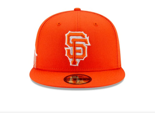 Men's San Francisco Giants New Era Orange City Connect 59FIFTY Fitted Hat