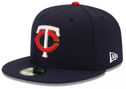 Men's Minnesota Twins New Era Navy Alternate Authentic Collection On-Field 59FIFTY Fitted Hat