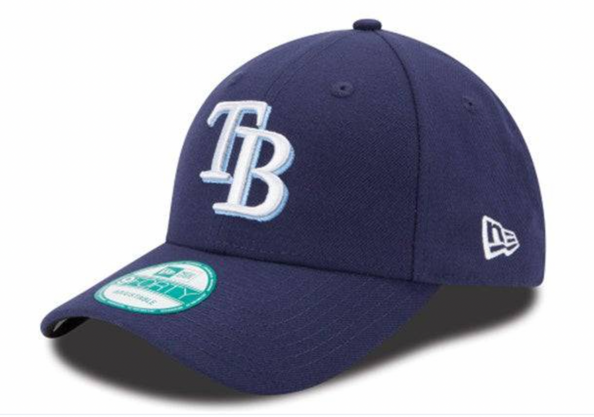 Gorra ajustable New Era The League 9FORTY de los Tampa Bay Rays para hombre