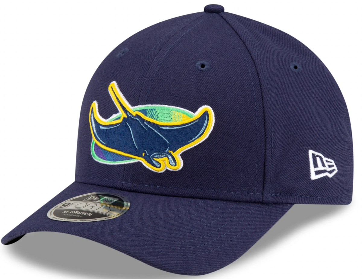 Tampa Bay Rays Alternate Navy New Era Player Replica M-Crown 9FORTY Adjustable Hat