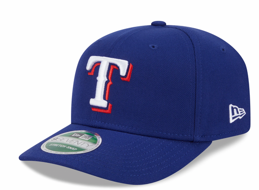 Texas Rangers Blue New Era Player Replica 9SEVENTY Stretch Snap Adjustable Hat