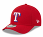 Gorra ajustable 9FORTY New Era Player Replica M-Crown roja alternativa de los Texas Rangers