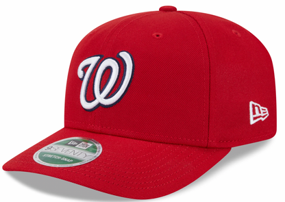 Washington Nationals Red New Era Player Replica 9SEVENTY Stretch Snap Adjustable Hat