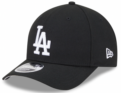 Los Angeles Dodgers Black and White New Era M-Crown 9FORTY Adjustable Hat