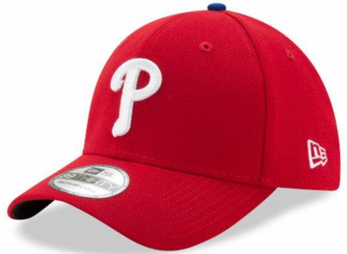 Mens MLB New Era Philadelphia Phillies Team Classic 39THIRTY Flex Fit Hat