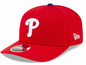 Philadelphia Phillies Red New Era Player Replica 9SEVENTY Stretch Snap Adjustable Hat