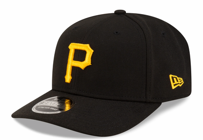 Pittsburgh Pirates Black New Era Player Replica 9SEVENTY Stretch Snap Adjustable Hat