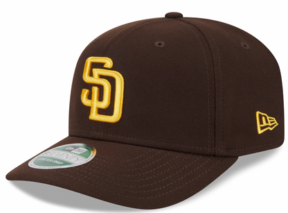 San Diego Padres Brown New Era Player Replica 9SEVENTY Stretch Snap Adjustable Hat