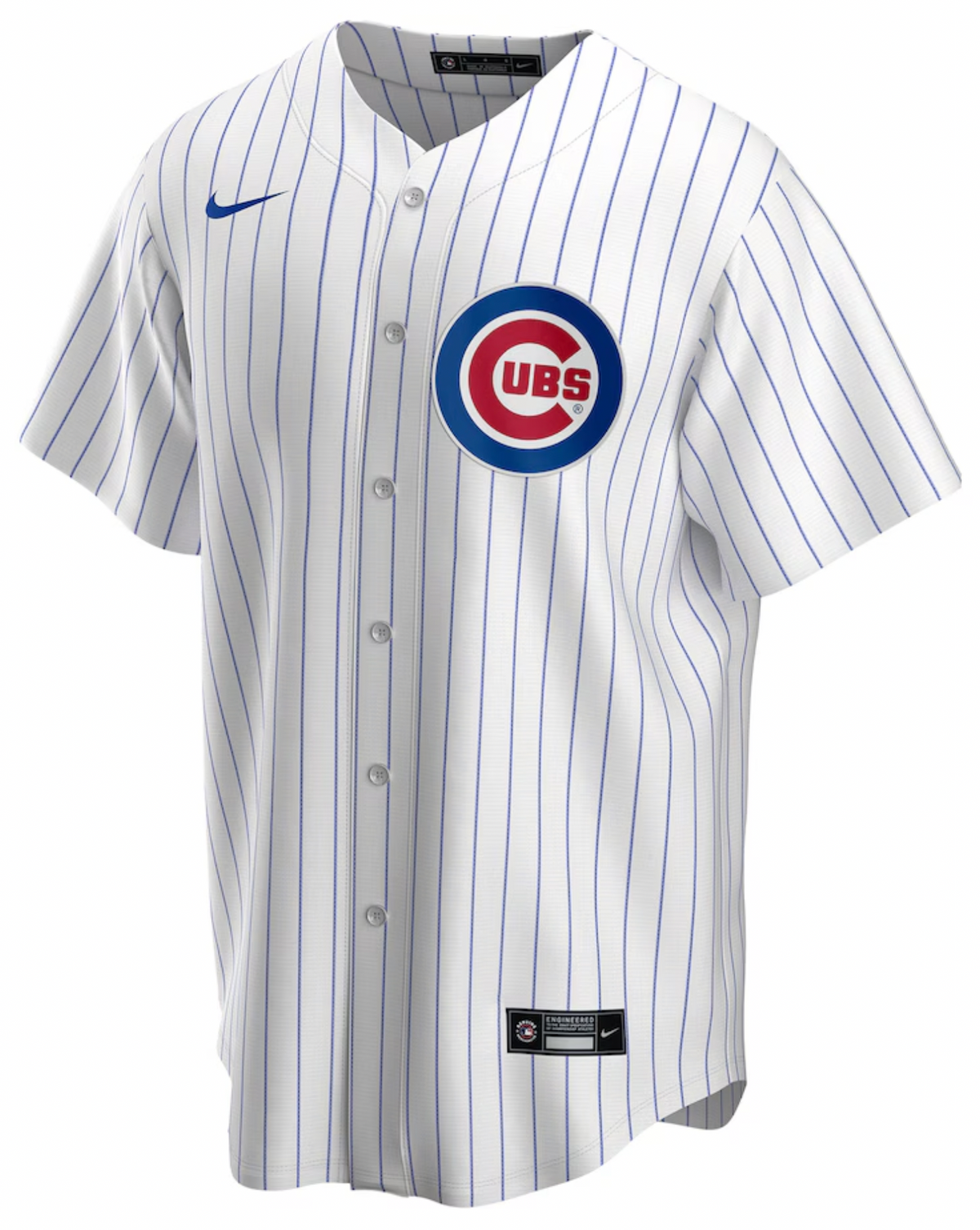 NIKE Men's Derrek Lee Chicago Cubs Premium Twill White Home Replica Jersey
