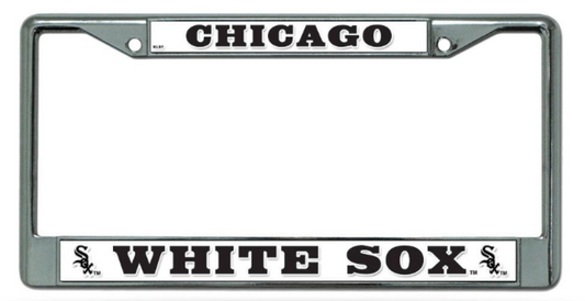 Chicago White Sox Chrome License plate Frame By Rico