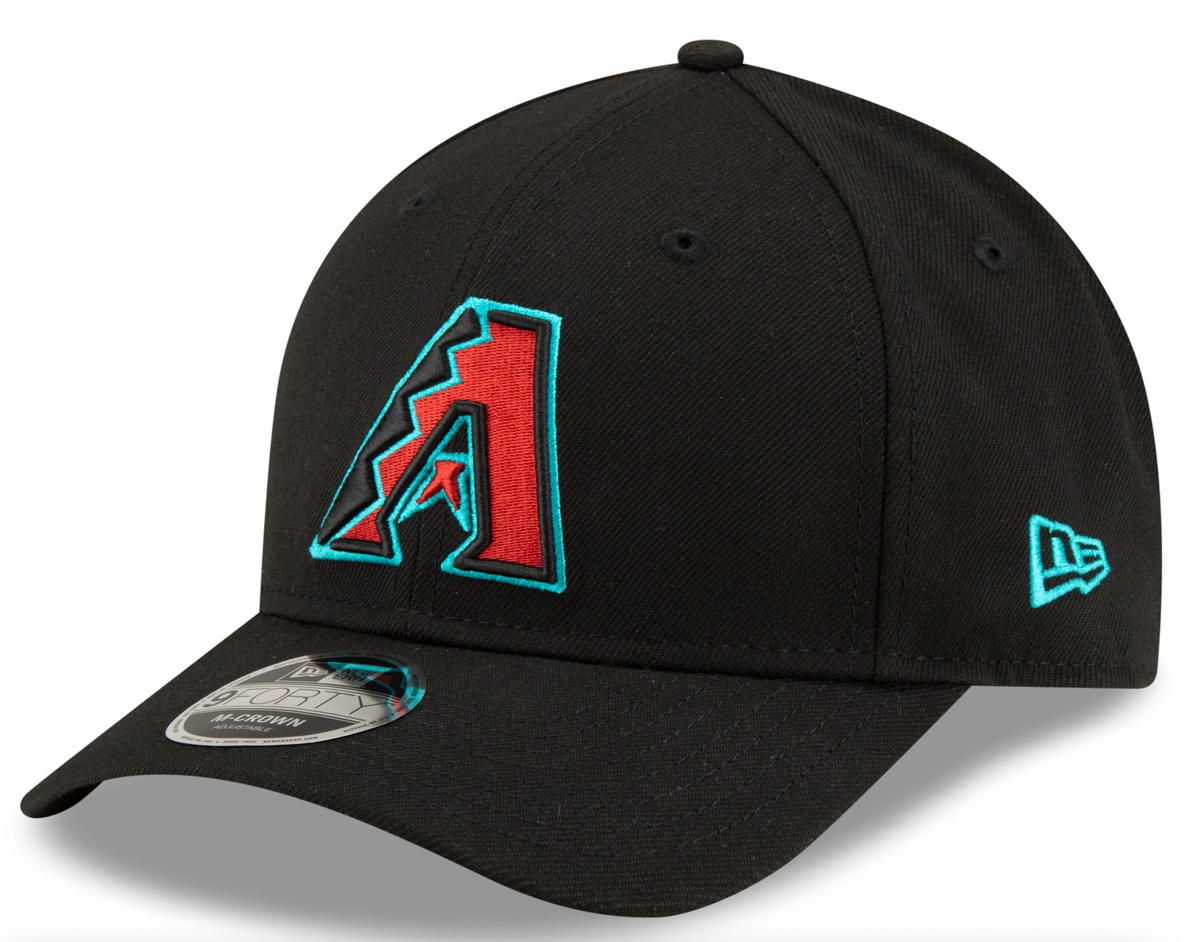Arizona Diamondbacks Black Alternate New Era Player Replica M-Crown 9FORTY Adjustable Hat